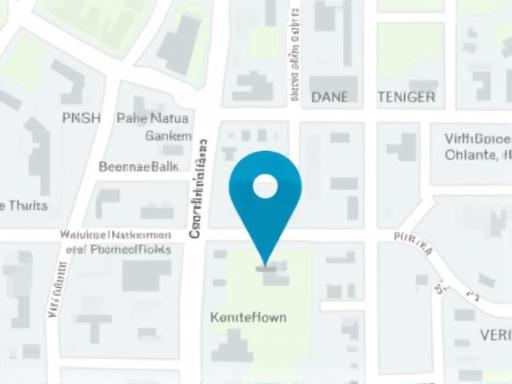 Karte mit dem Standort von Virtuplex GmbH in München.